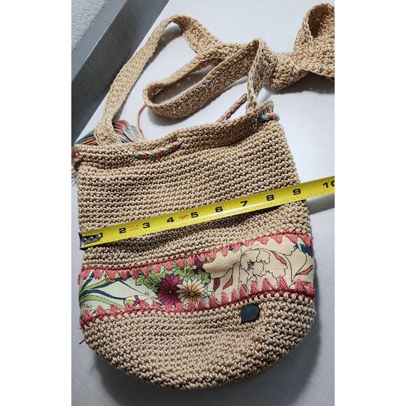 Sakroots woven crochet jute crossbody bag - Picture 8 of 9